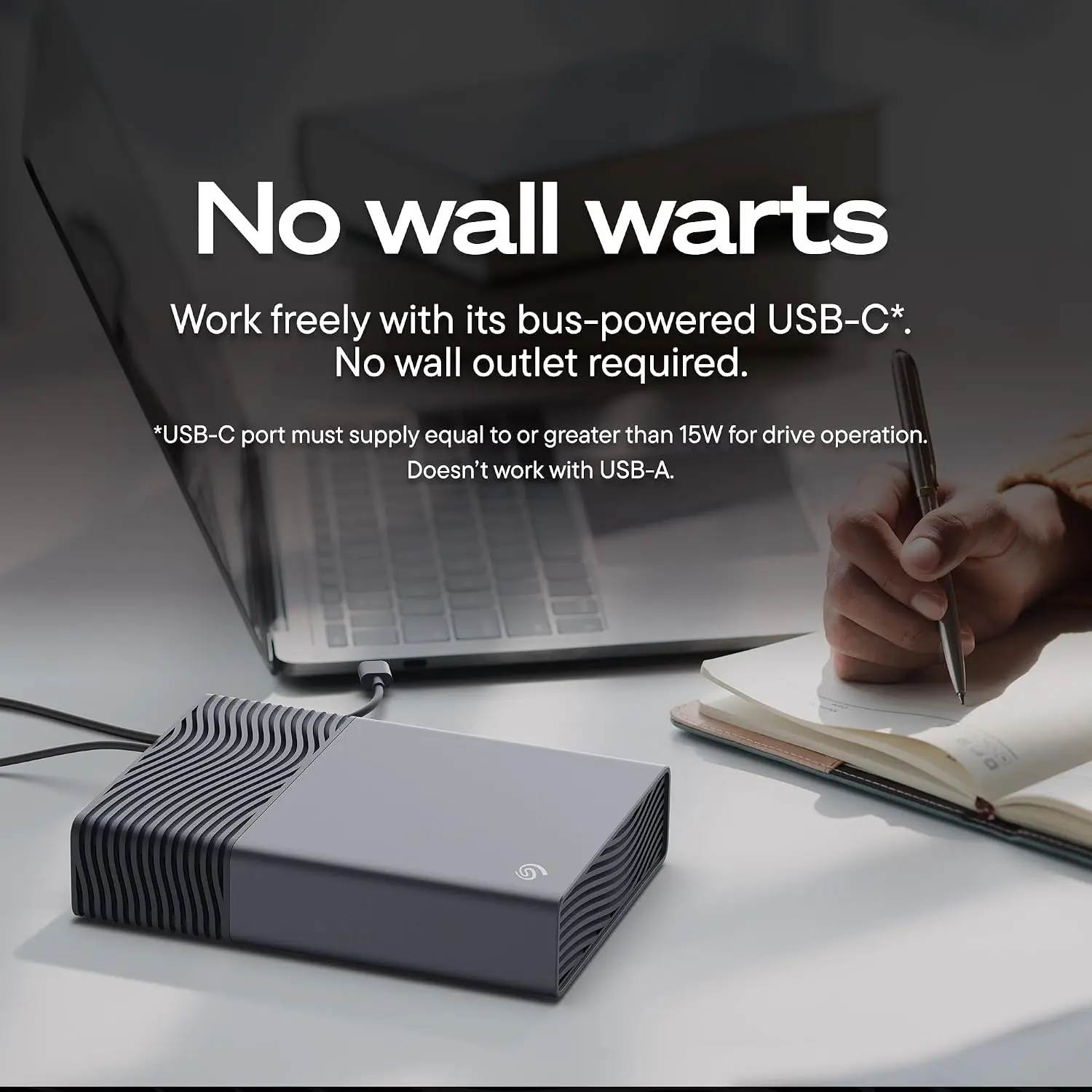 דיסק חיצוני Seagate One Touch Desktop HDD 3.5" USB-C STNB20000400 20TB