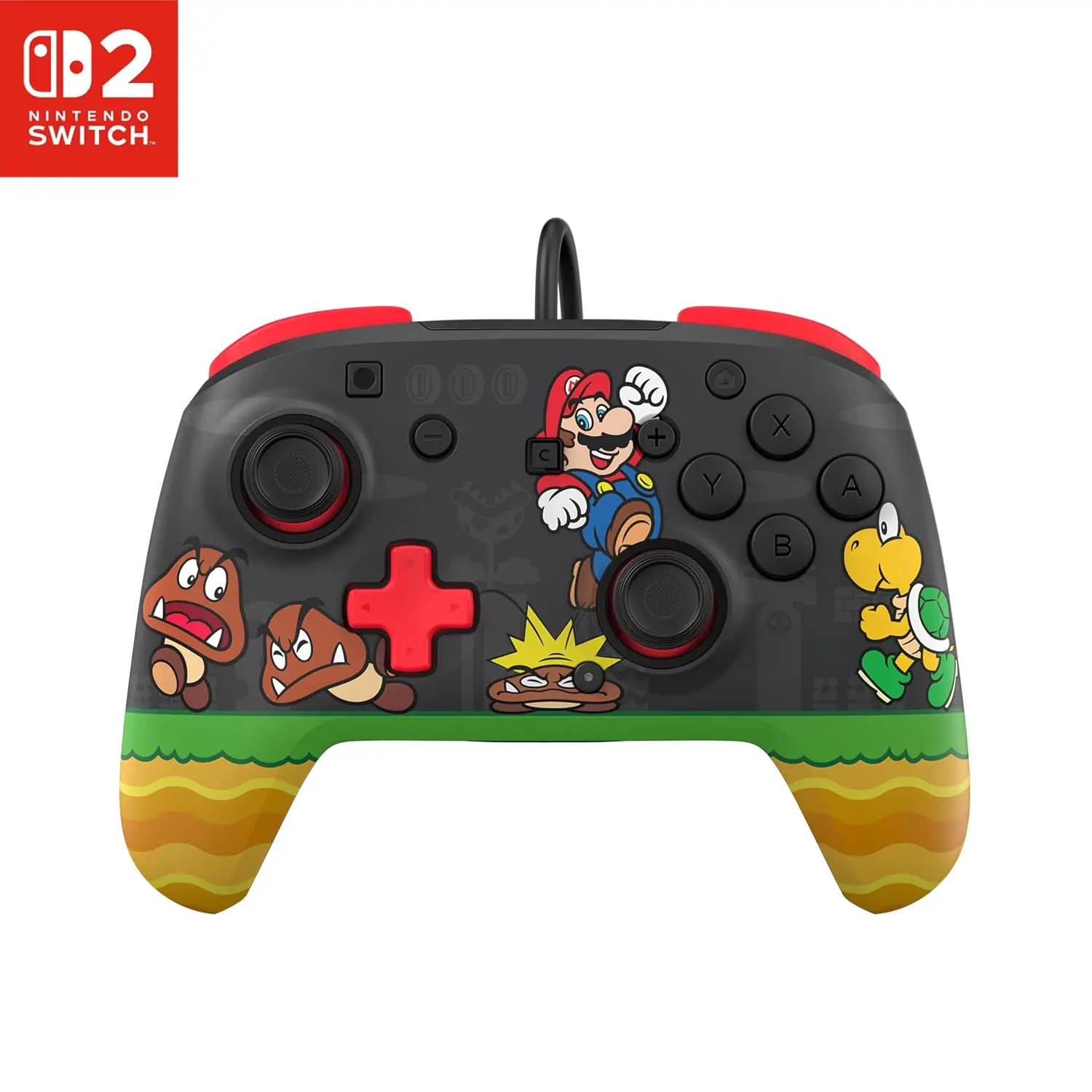בקר משחק חוטי Turtle Beach Rematch Goomba Stomp ל-Nintendo Switch