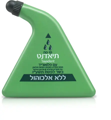 מי פה ירוק עם פלואוריד מבית תיאדנט – בנפח 400 מ"ל