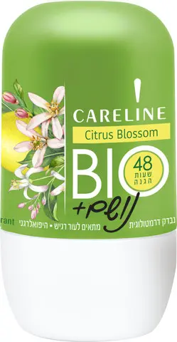 דאודורנט רול-און לאישה Careline Bio Citrus Blossoms – בנפח 75 מ"ל
