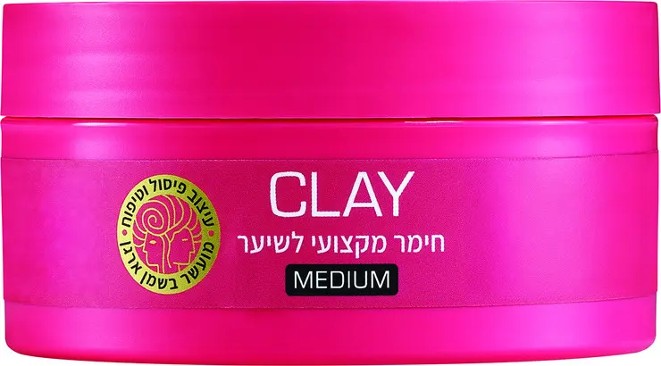חימר לעיצוב השיער ProHair+ Medium Clay – בנפח 150 מ"ל