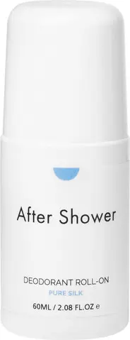 דאודורנט רול-און לאישה After Shower Pure Silk – בנפח 60 מ"ל