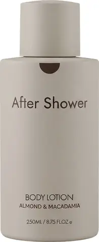 קרם גוף After Shower Almonds & Macadamia Body Lotion – בנפח 250 מ"ל