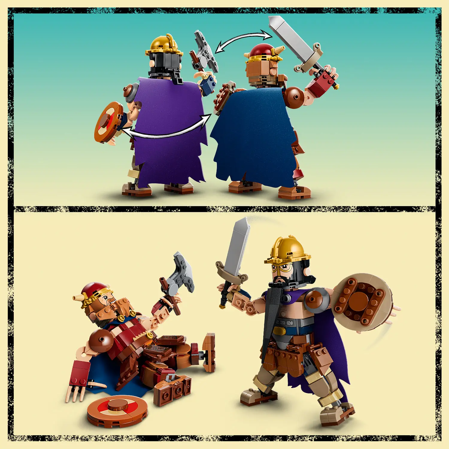 ONE PIECE – דורי נגד ברוגי – ענקי האי ליטל גארדן Lego One Piece 75644