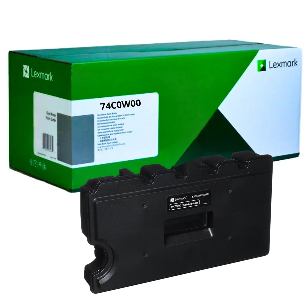 קופסת פסולת טונר מקורית Lexmark 74C0W00