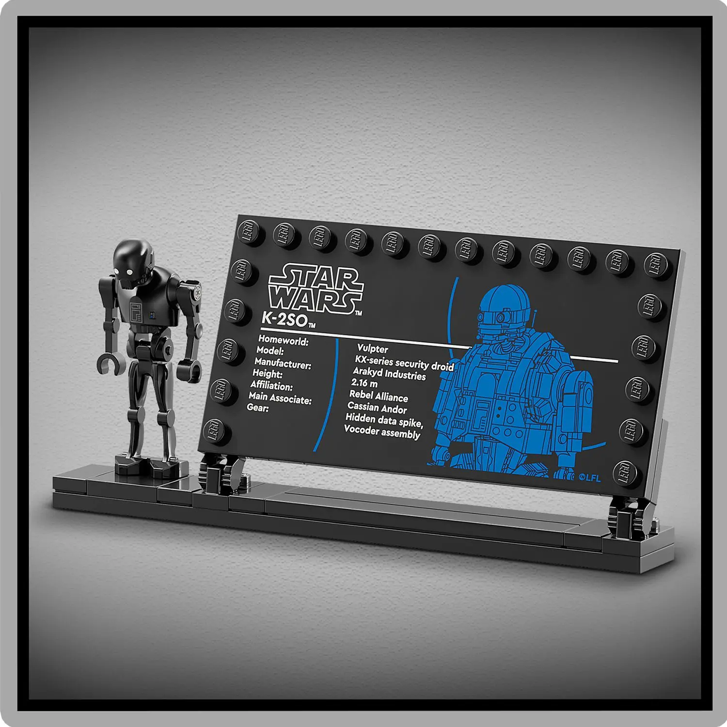 דרואיד אבטחה K-2SO Lego Star Wars 75434
