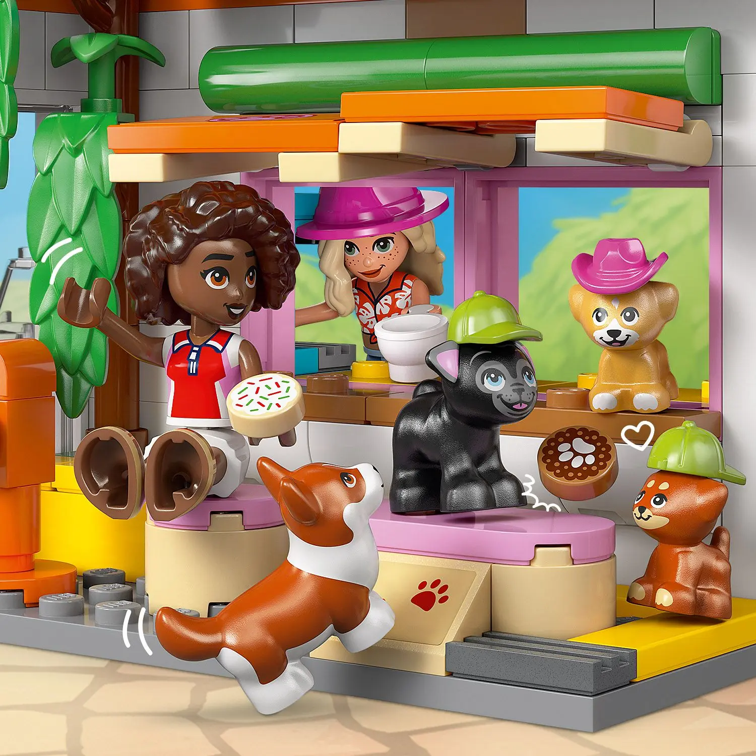 מאפיית חטיפים לכלבים Lego Friends 42677