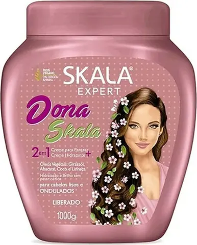 מסכה טיפולית וקרם לחות Skala Expert Dona Skala Hair Trmt Conditioner – בנפח 1000 מ"ל