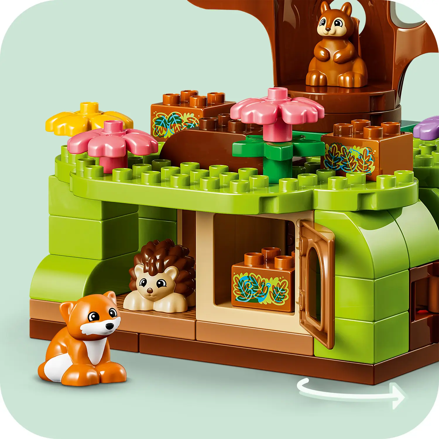 יער גילויים עם חיות בר Lego Duplo 10480