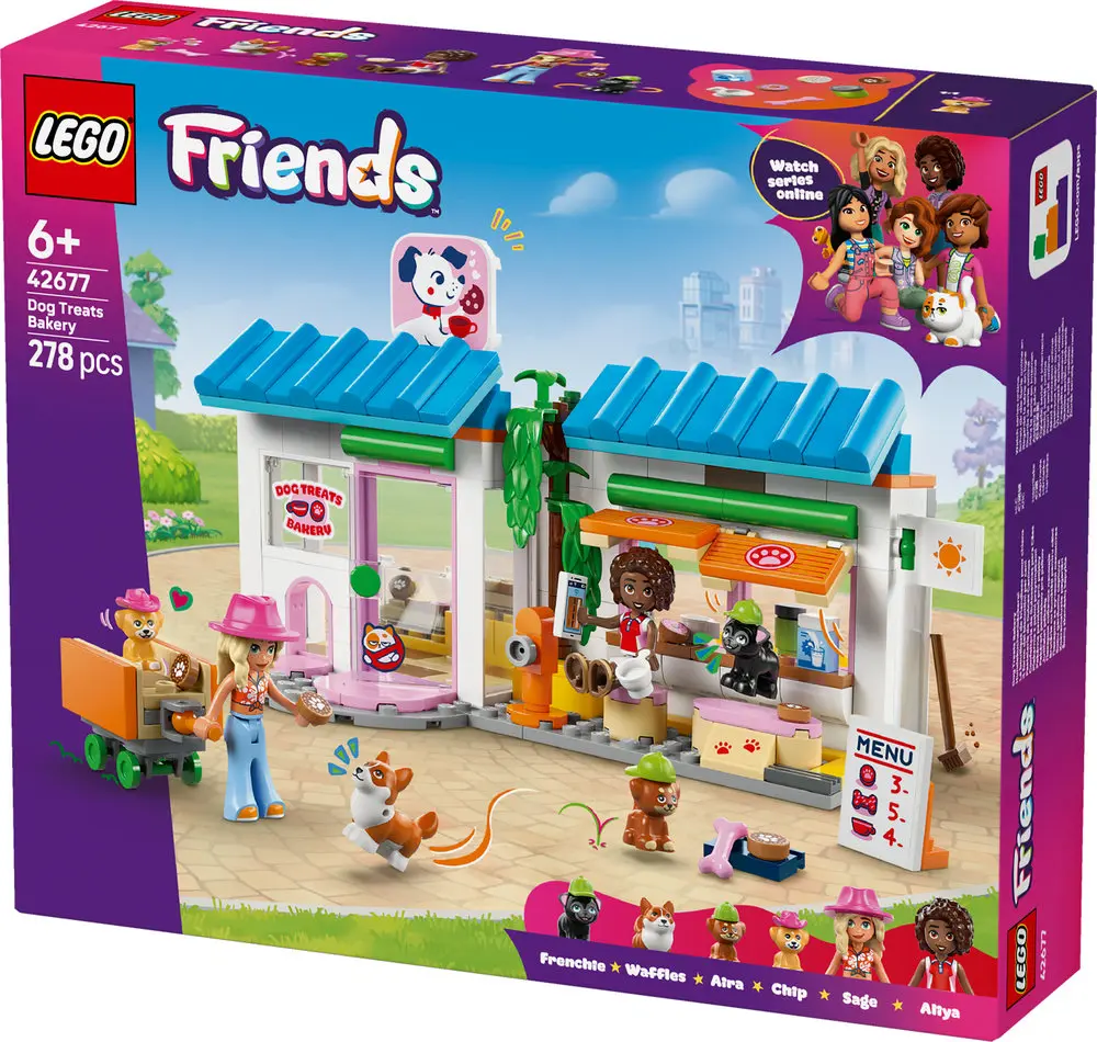 מאפיית חטיפים לכלבים Lego Friends 42677