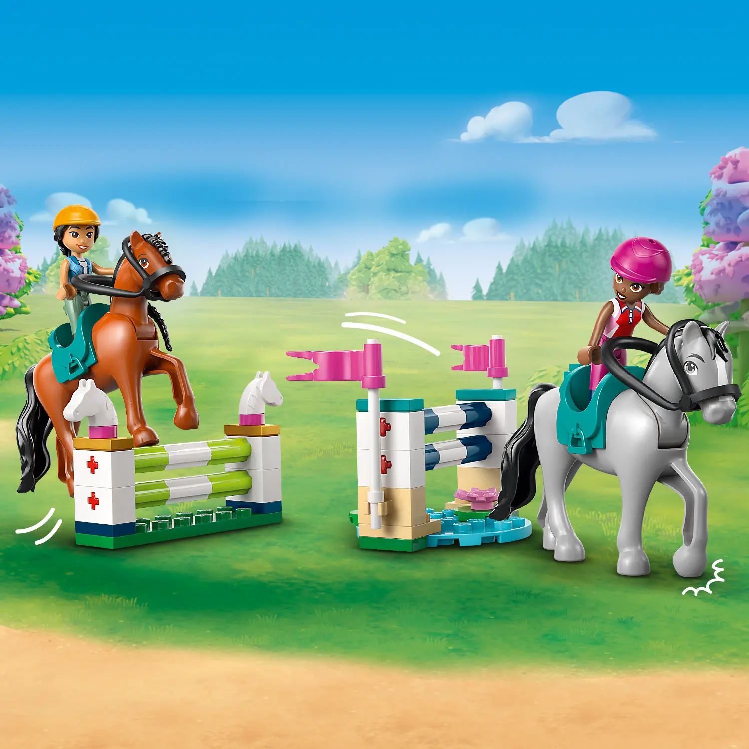 אורוות סוסים ובית ספר לרכיבה Lego Friends 42688