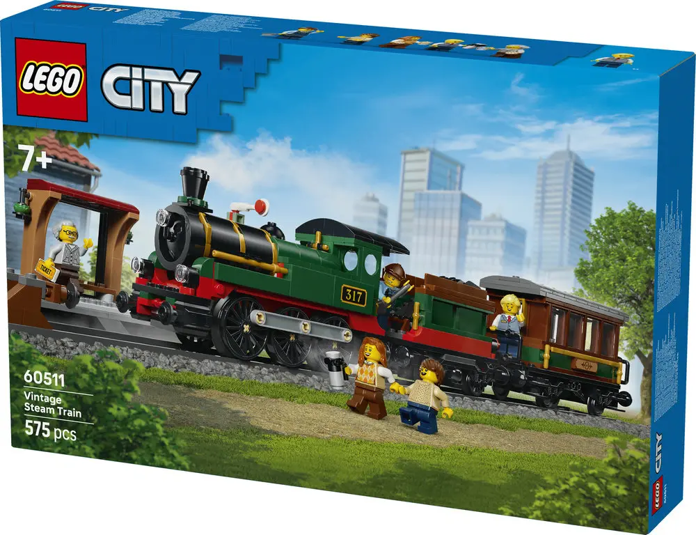 רכבת קיטור וינטג' Lego City 60511