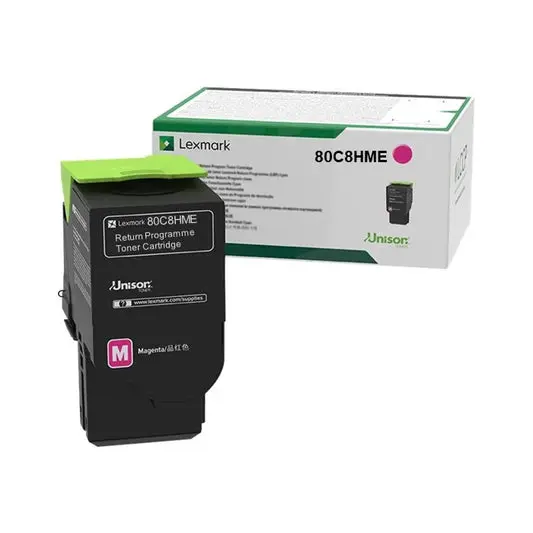 טונר מקורי מגנטה Lexmark 80C8HME