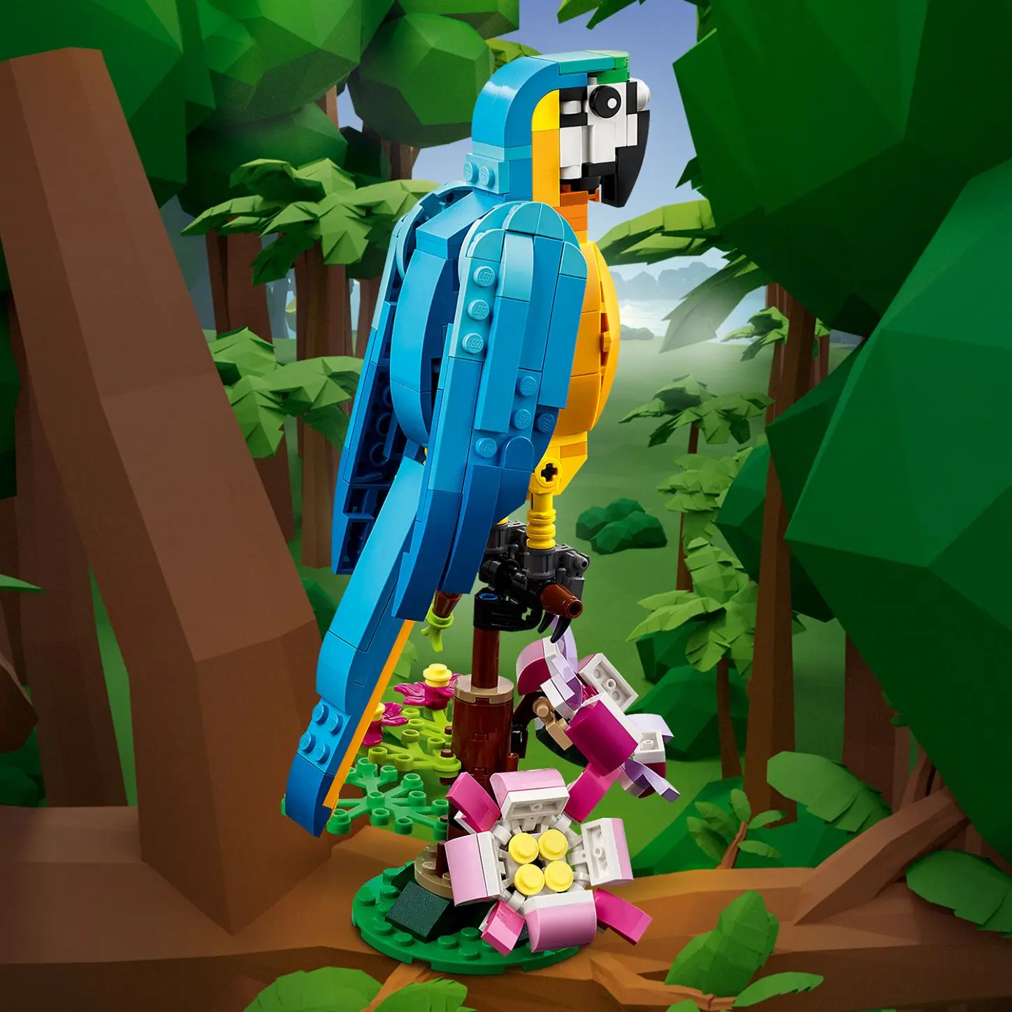 תוכי אקזוטי Lego Creator 31136