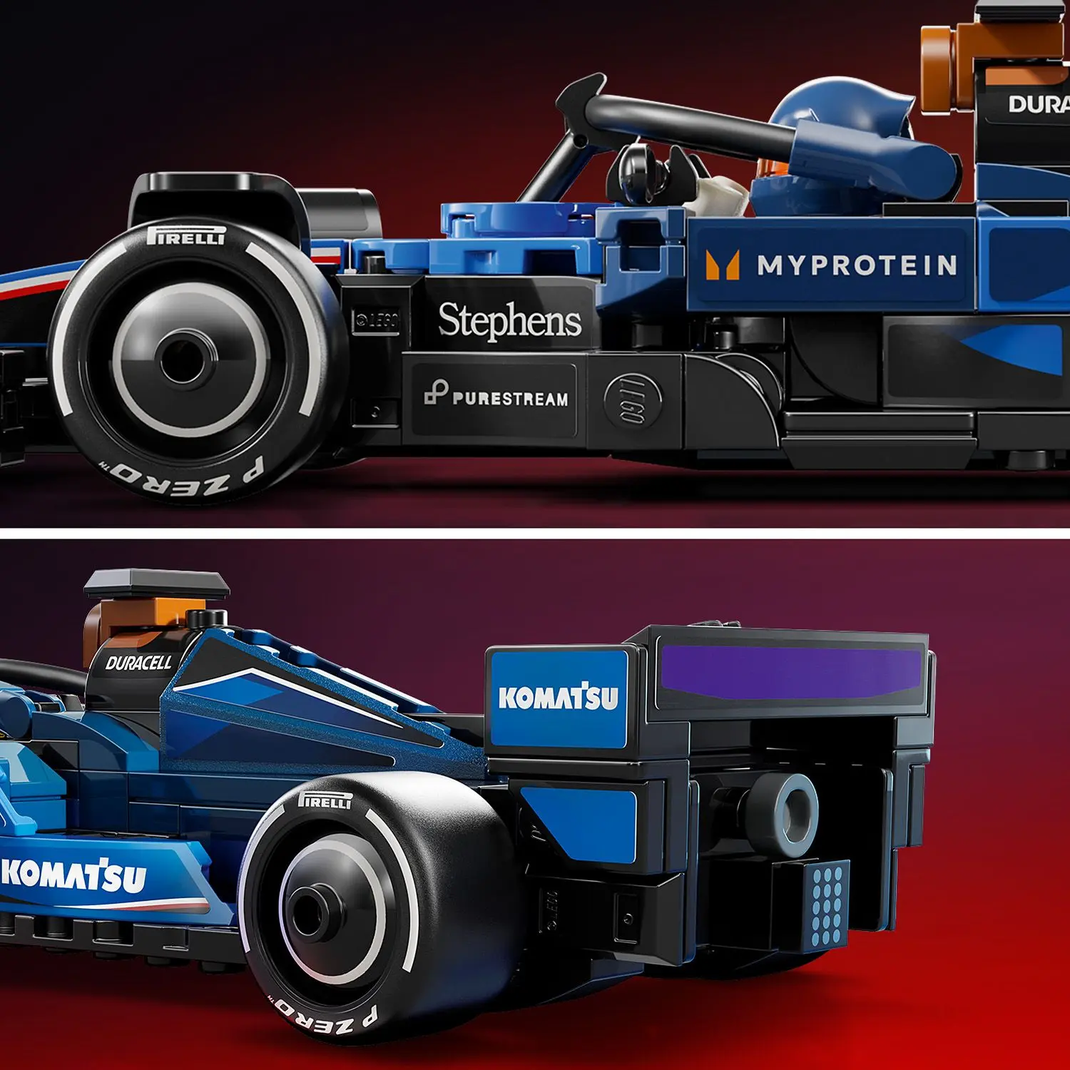 מכונית מרוץ WILLIAMS RACING FW46 F1 Lego Speed Champions 77249