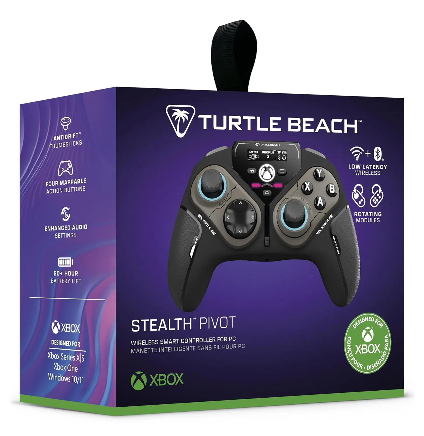 בקר משחק אלחוטי Turtle Beach Stealth Pivot ל-Xbox/PC