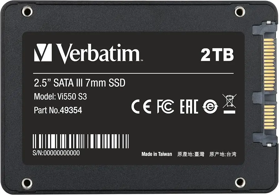 דיסק פנימי Verbatim Vi550 S3 SSD 2.5" 49354 2TB