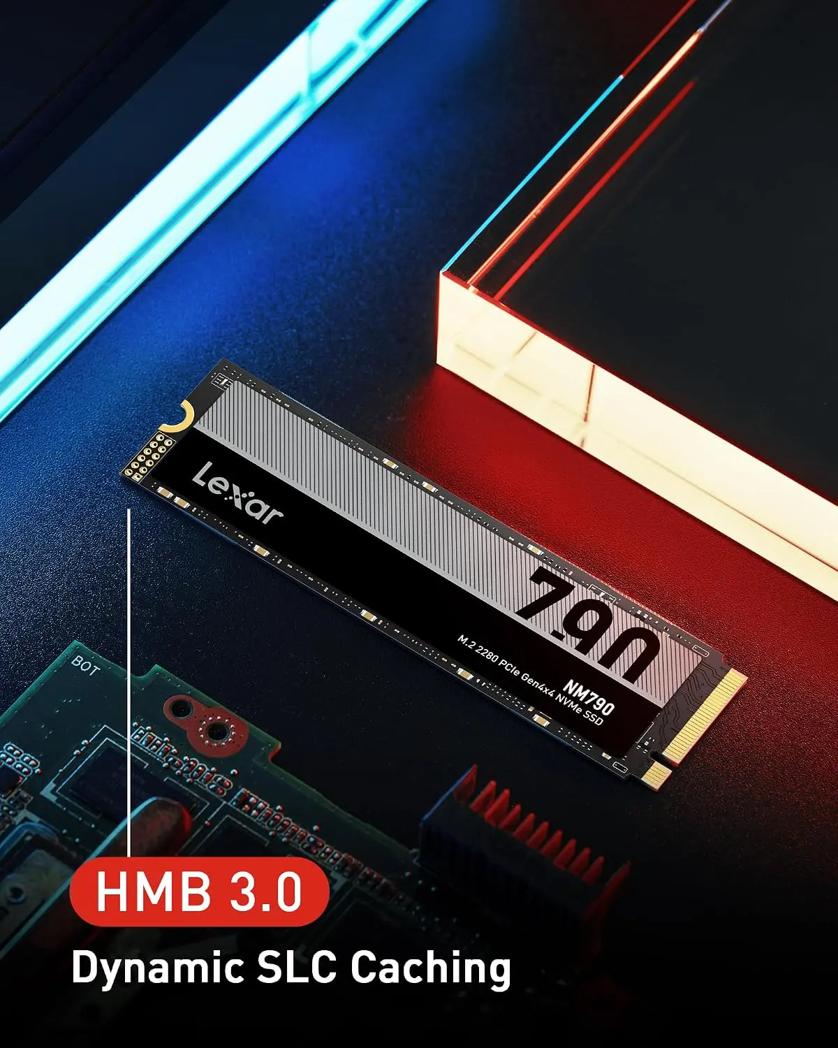 דיסק פנימי Lexar NM790 SSD M.2 2280 LNM790X004T-RNNNG 4TB