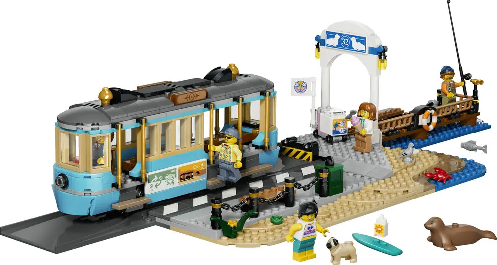 חשמלית רחוב קלאסית לחוף הים Lego City 60506