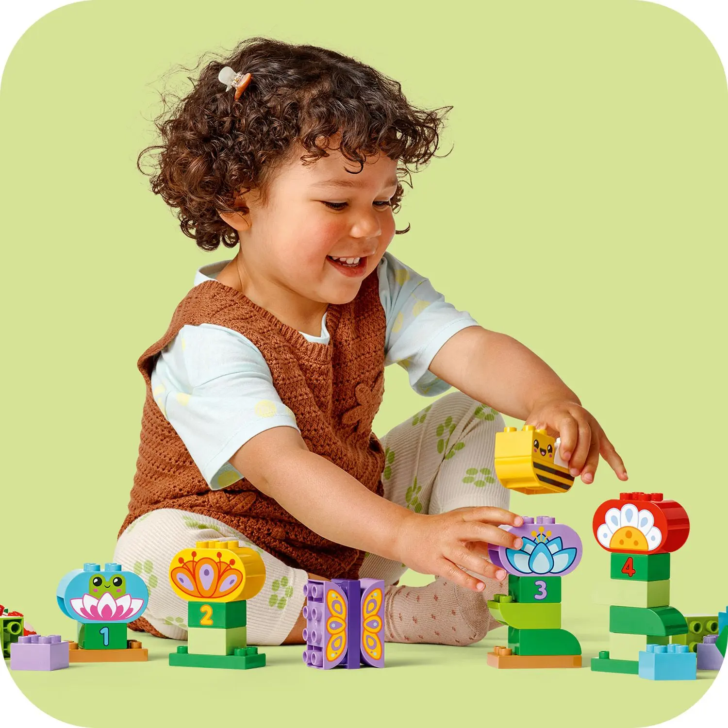 גן ופרחים לפיתוח יצירתיות Lego Duplo 10444