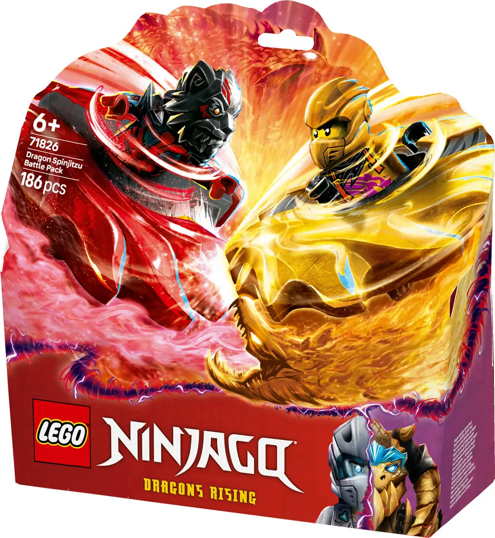 נינג'ה-גו – חבילת קרב של דרקון ספינג'יטסו Lego Ninjago 71826