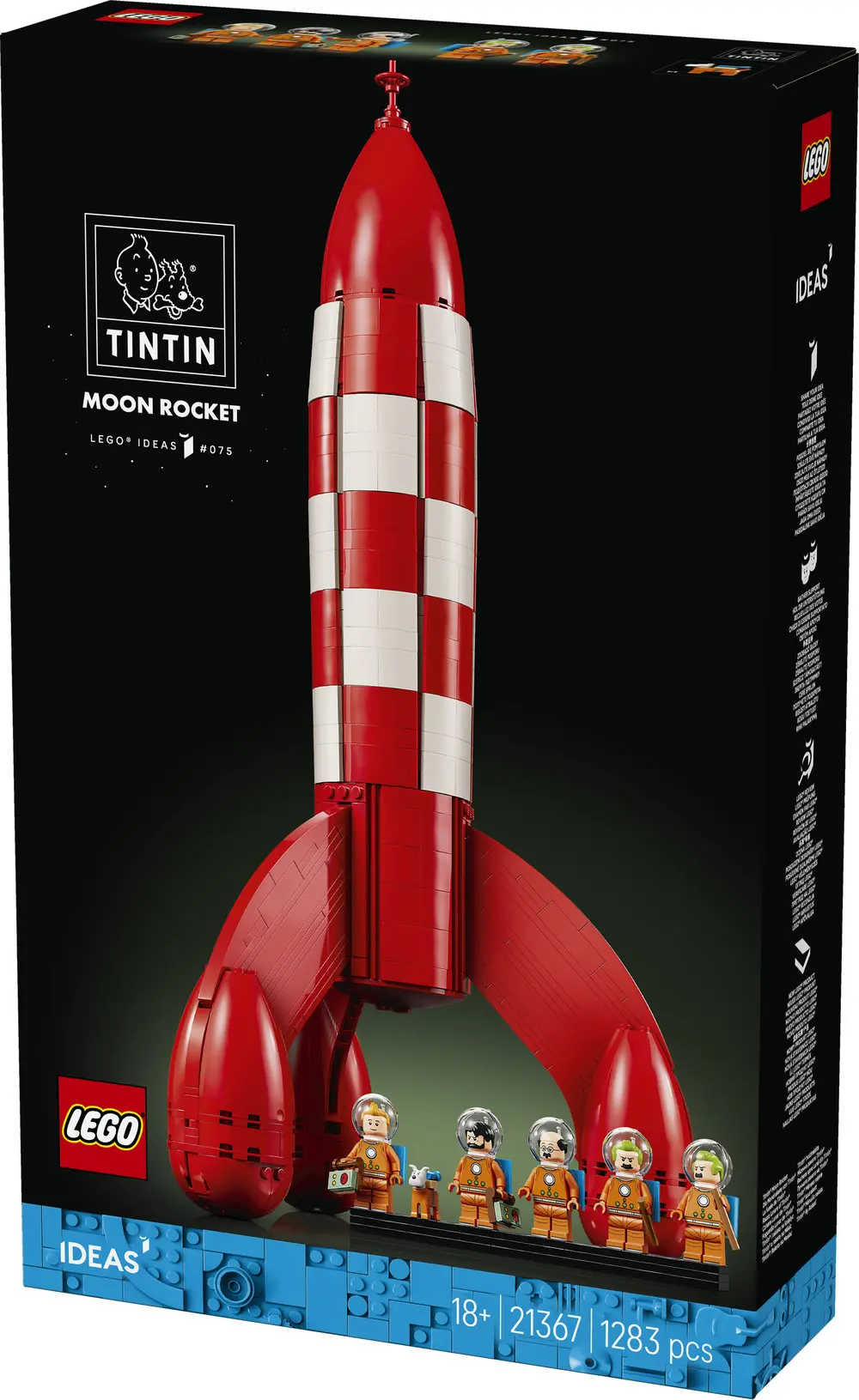 רקטת הירח של Tintin Lego Ideas 21367