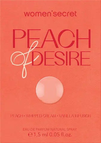 בושם לאישה Women'Secret Peach Of Desire E.D.P 100 ml