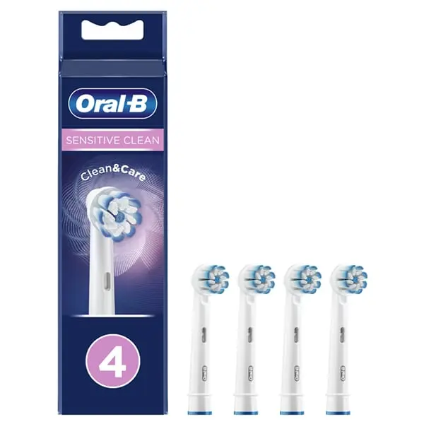 ראשים למברשת שיניים חשמלית לשיניים רגישות Oral-B Sensi Ultrathin – ארבע יחידות