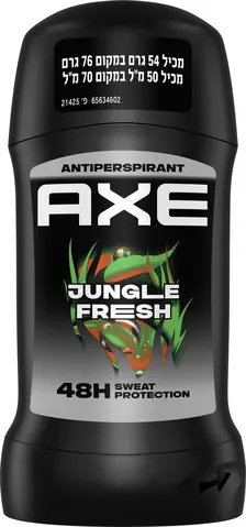 דאודורנט סטיק לגבר Axe Jungle Fresh – בנפח 50 מ"ל