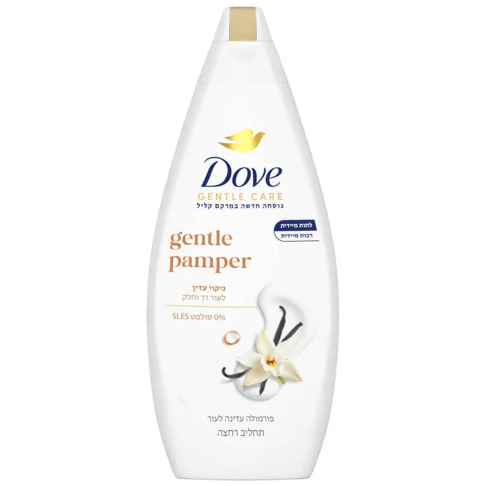תחליב רחצה בניחוח סחלב לבן מבית Dove – בנפח 750 מ"ל