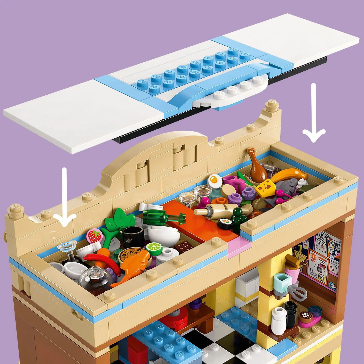 מסעדה ובית ספר לבישול Lego Friends 42655