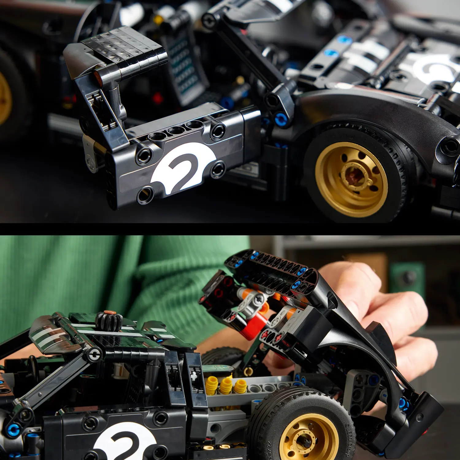 מכונית מרוץ 1966 FORD GT40 MKII Lego Technic 42223
