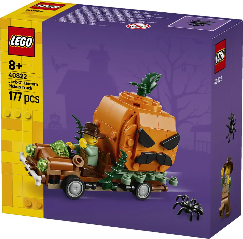טנדר ג'ק-או-לנטרן Lego Seasonal 40822