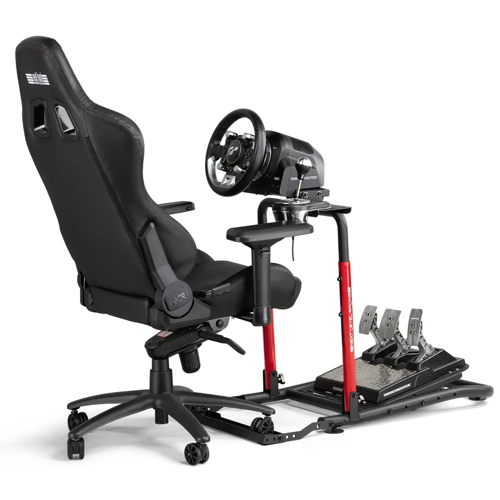 מעמד מתקפל להגה מירוצים Wheel Stand Lite 2.0 מבית Next-Level בצבע שחור