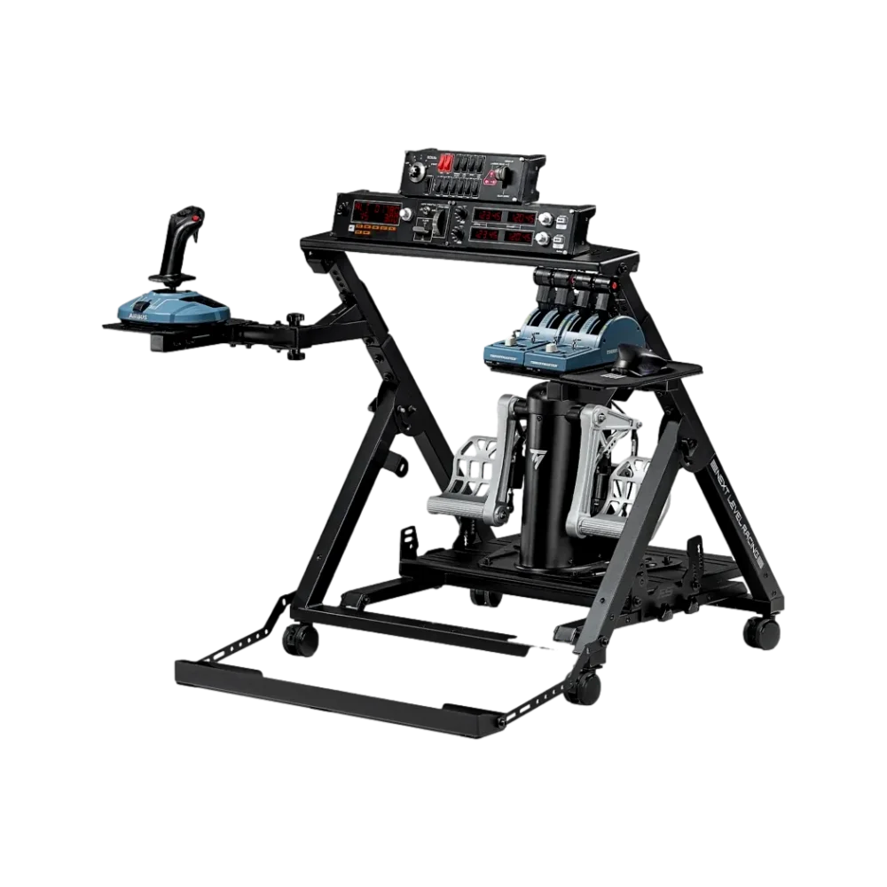 מעמד טיסה Flight Stand Pro מבית Next Level Racing בצבע שחור