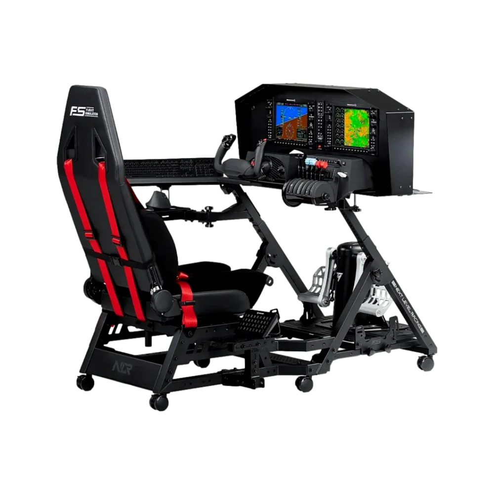 מעמד טיסה Flight Stand Pro מבית Next Level Racing בצבע שחור