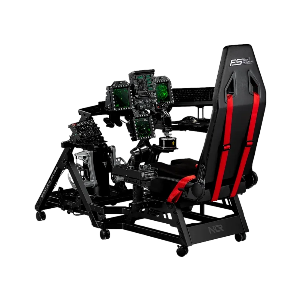 מעמד טיסה Flight Stand Pro מבית Next Level Racing בצבע שחור