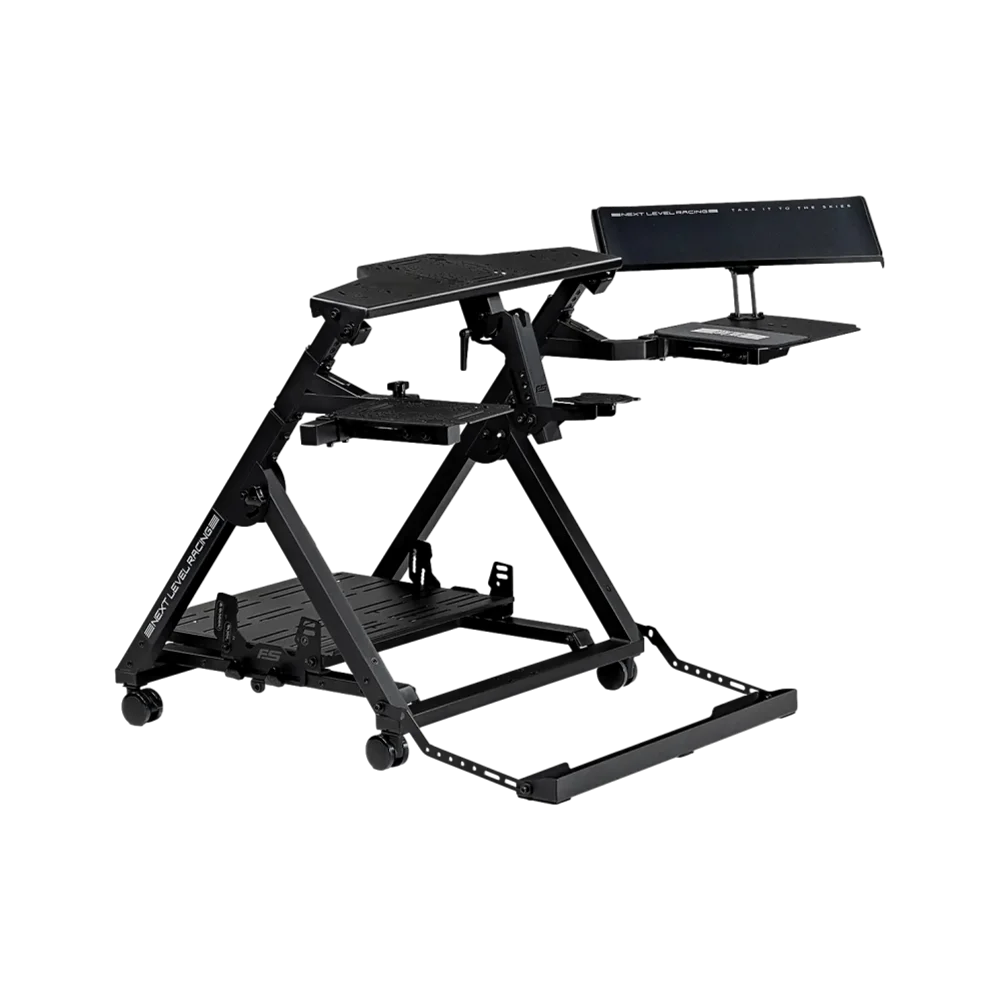 מעמד טיסה Flight Stand Pro מבית Next Level Racing בצבע שחור
