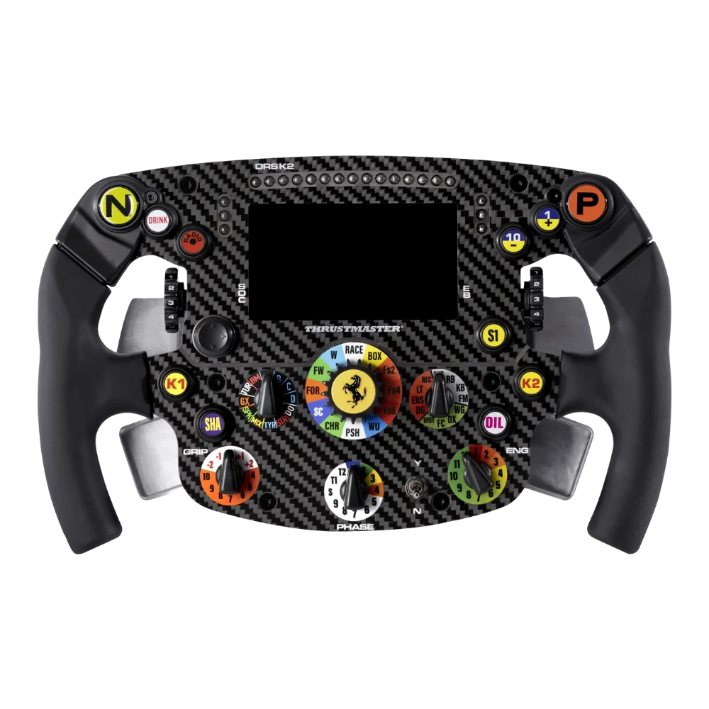 תוסף הגה Formula Ferrari SF1000 לבסיס סימולטור מירוצים Thrustmaster ל- PS4, Xbox ONE ומחשב PC