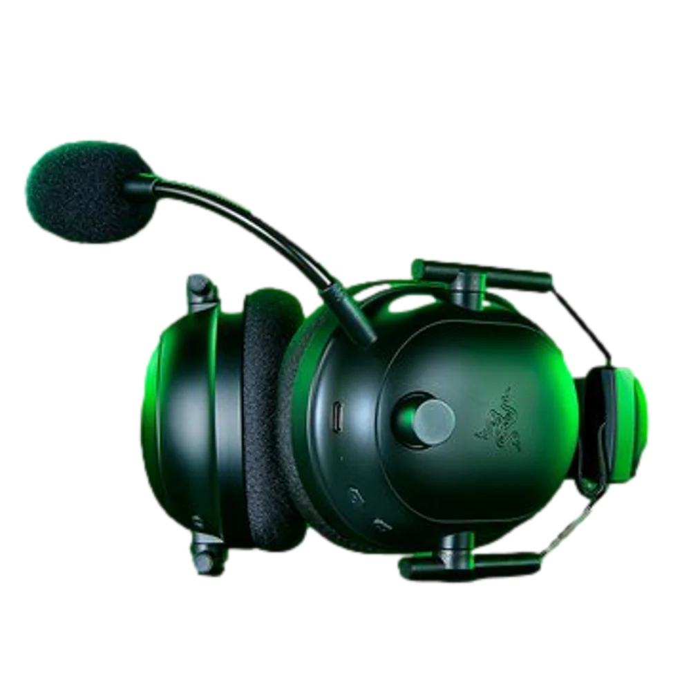 אוזניות גיימינג קשת Over-Ear אלחוטיות עם מיקרופון Razer BlackShark V2 Pro – צבע שחור