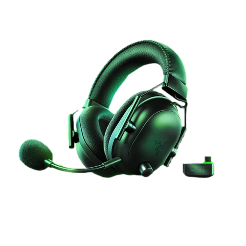 אוזניות גיימינג קשת Over-Ear אלחוטיות עם מיקרופון Razer BlackShark V2 Pro – צבע שחור