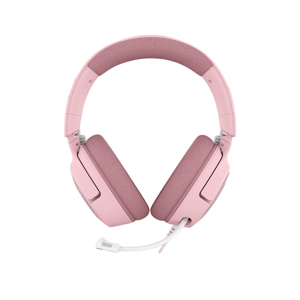 אוזניות גיימינג חוטיות Razer Kraken V4 X Pikachu & Eevee Edition – צבע ורוד