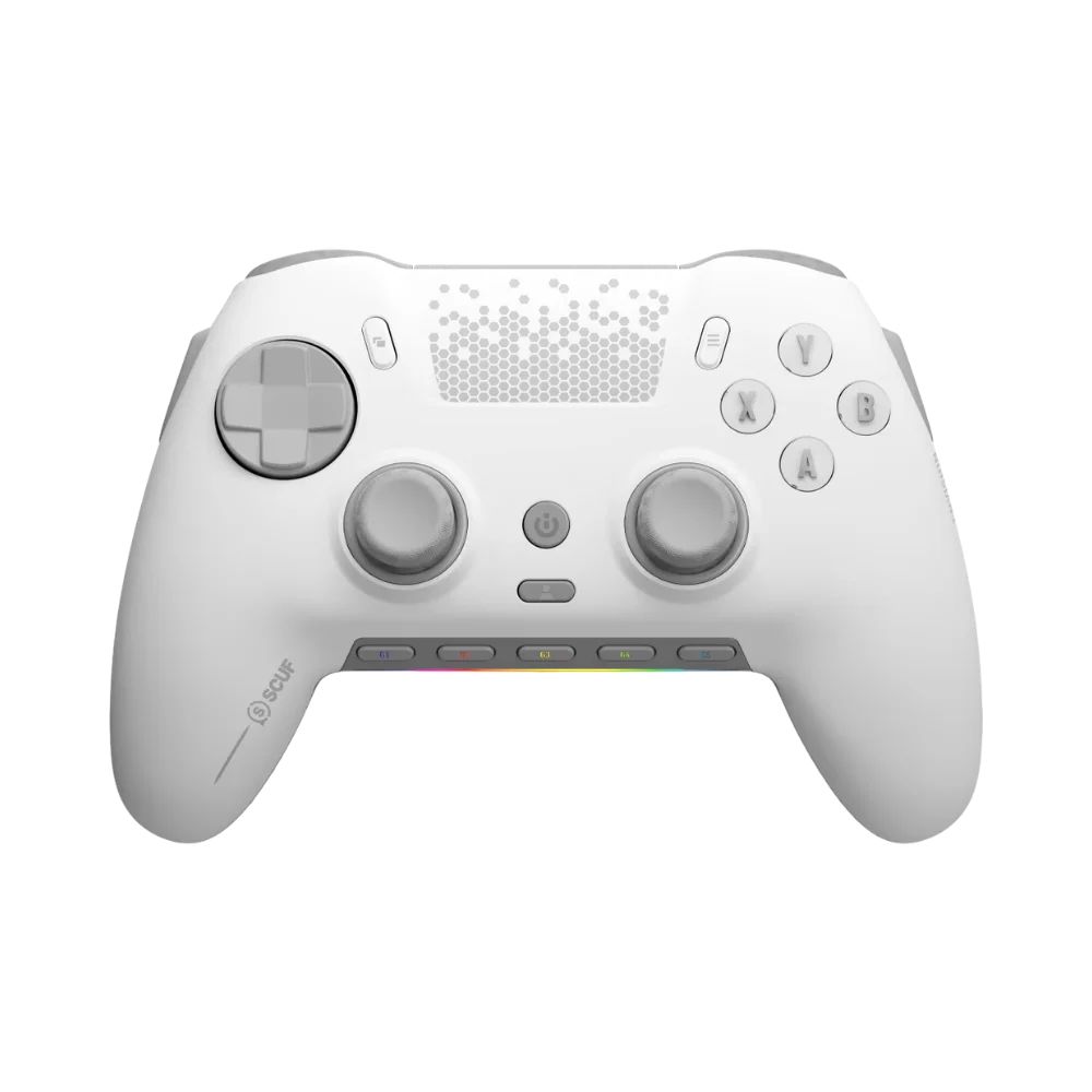 בקר משחק אלחוטי Scuf Envision Pro Revival Series ל-PC בצבע לבן