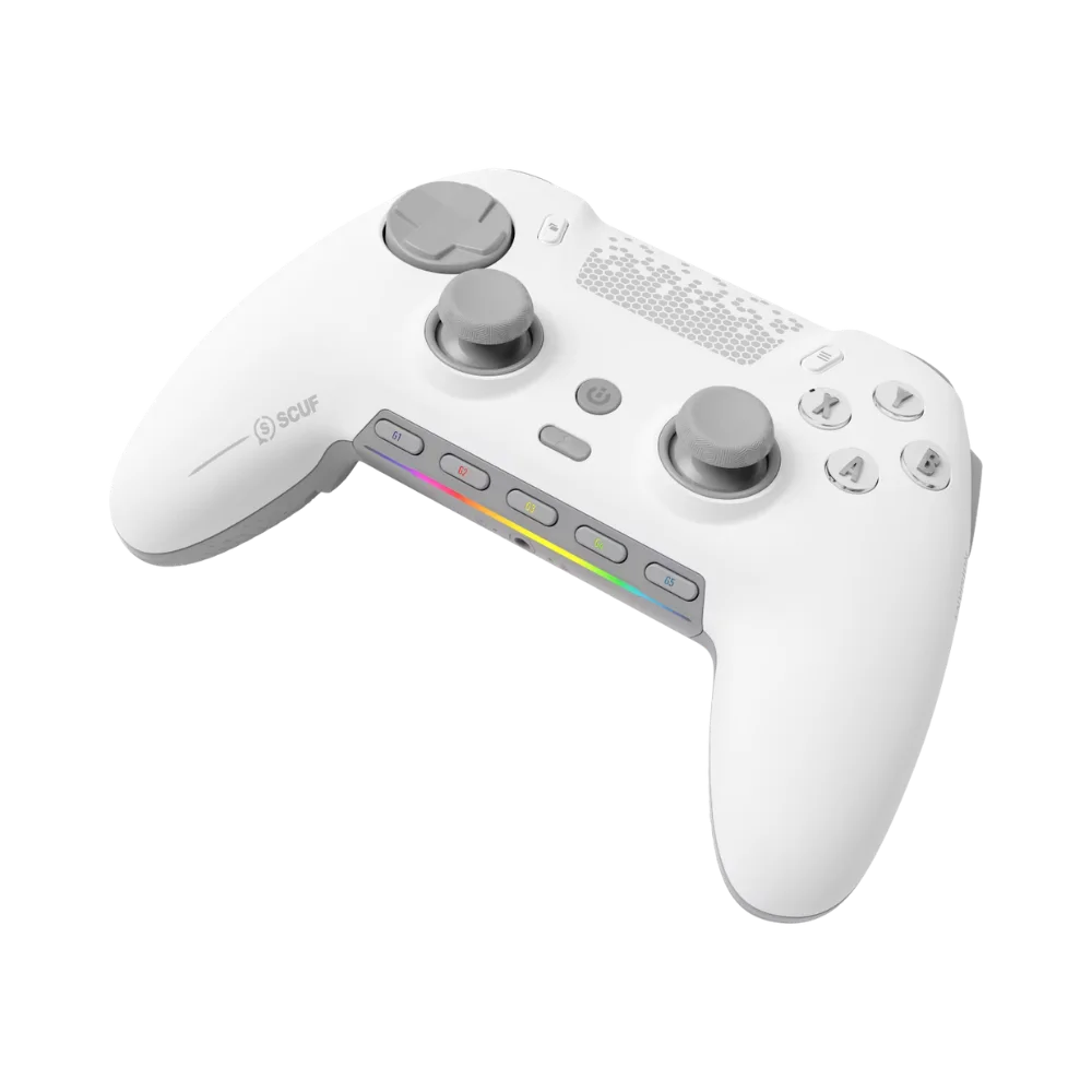 בקר משחק אלחוטי Scuf Envision Pro Revival Series ל-PC בצבע לבן