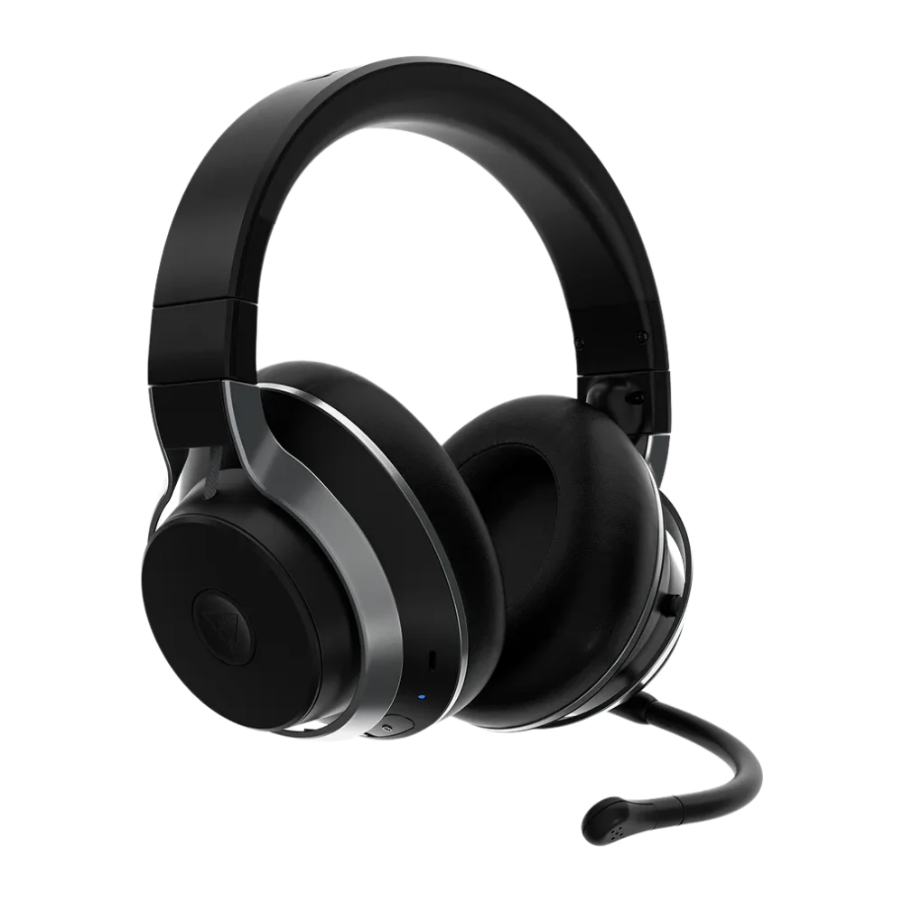 אוזניות גיימינג קשת Over-Ear אלחוטיות עם ביטול רעשים ומיקרופון Turtle Beach Stealth Pro – צבע שחור
