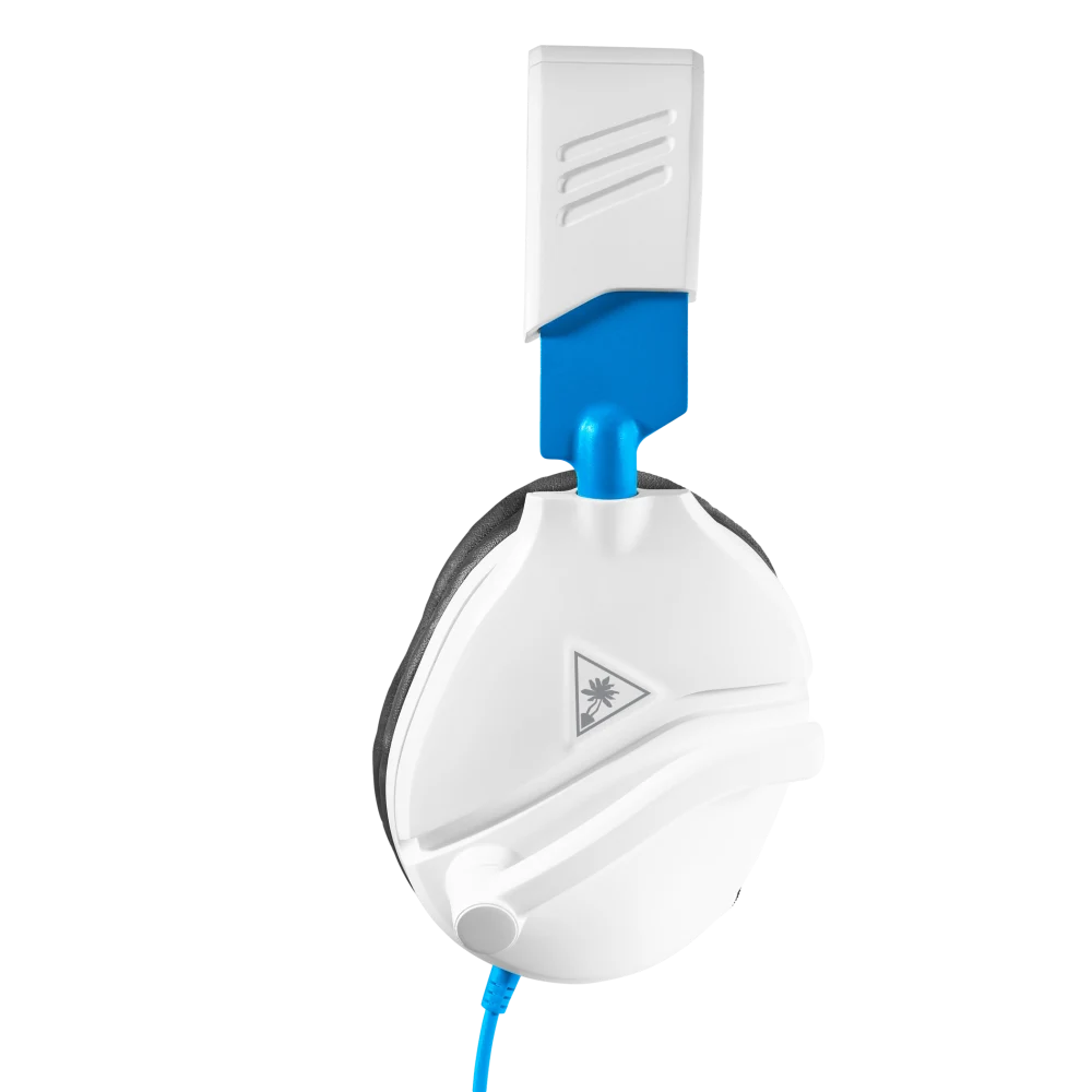אוזניות גיימינג קשת Over-Ear חוטיות עם מיקרופון Turtle Beach Recon 70 – צבע לבן כחול