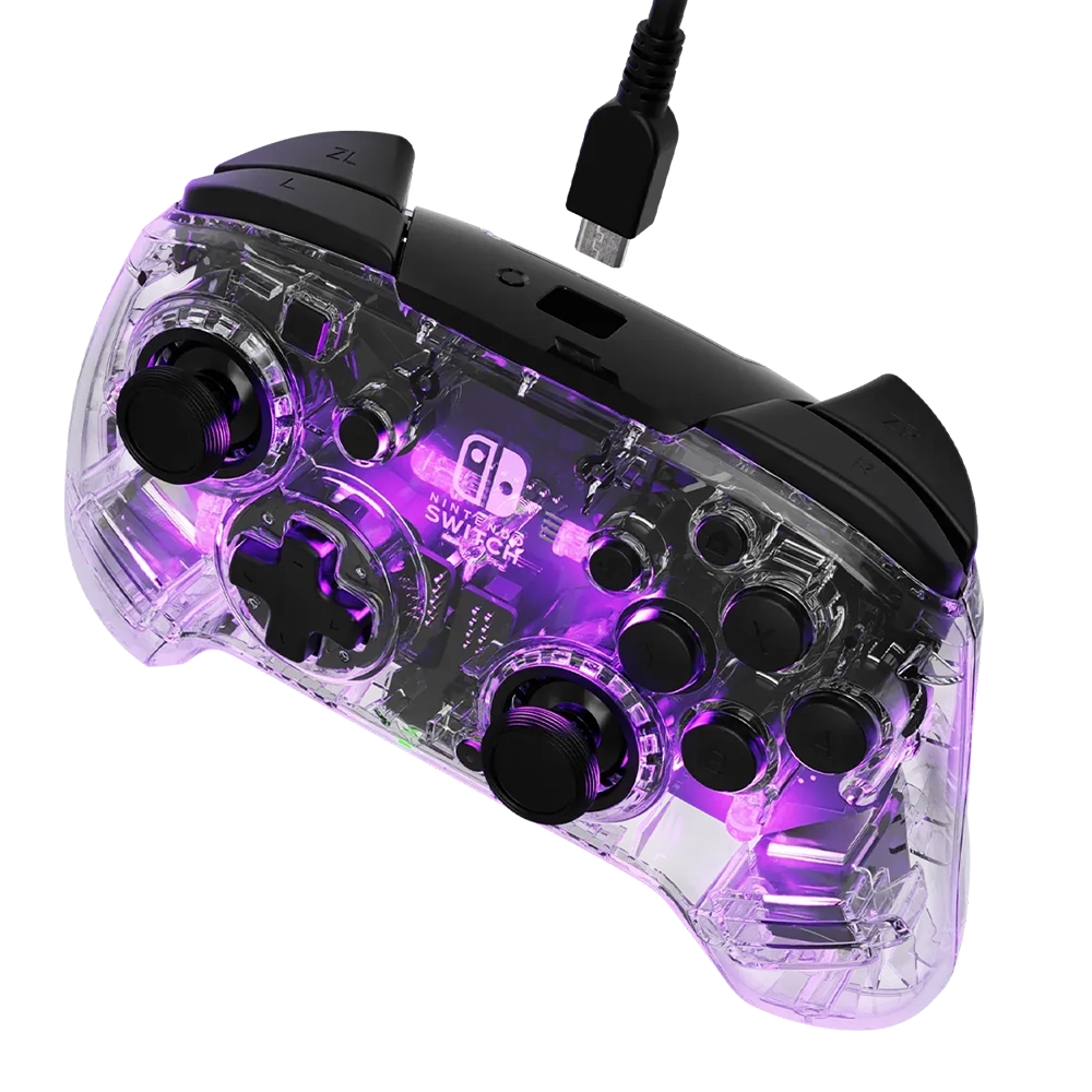 בקר משחק חוטי Turtle Beach Afterglow Deluxe+ Audio ל-Nintendo Switch