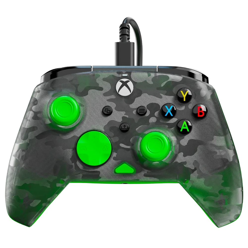 בקר משחק חוטי Turtle Beach Rematch Core ל-Xbox/PC בצבע שחור ירוק