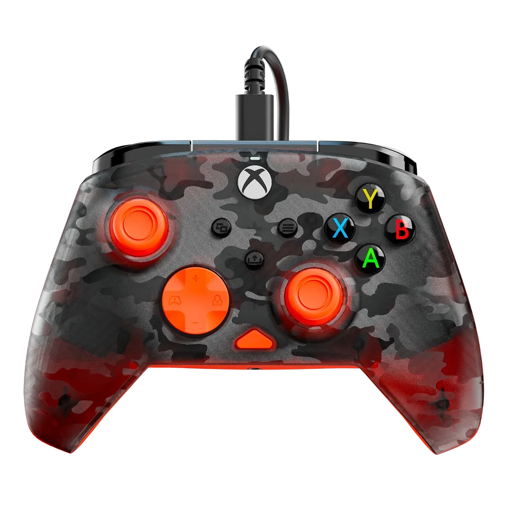 בקר משחק חוטי Turtle Beach Rematch Core Ghost ל-Xbox/PC