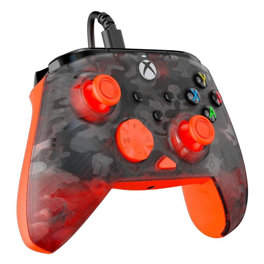 בקר משחק חוטי Turtle Beach Rematch Core Ghost ל-Xbox/PC